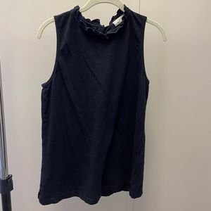 Ruffle neck tank from Anthropolgie